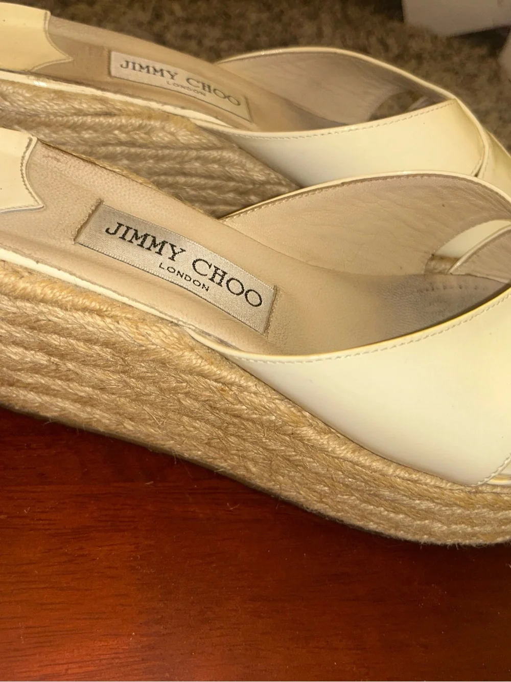 Jimmy Choo comfortable cream